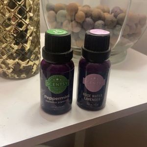 Barely used Scentsy Diffuser Oils